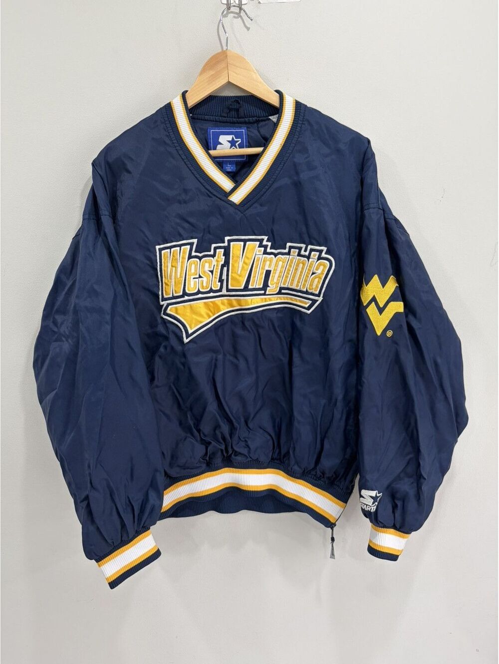 Vintage West Virginia Pullover Jacket Windbreaker
